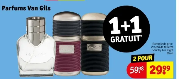 Offre: Parfums Van Gils