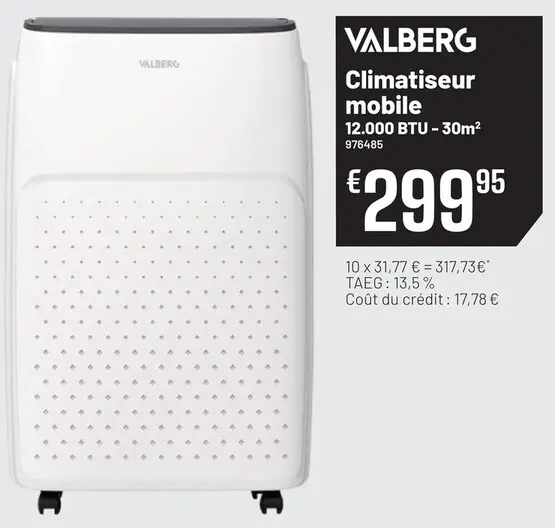Offre: Climatiseur mobile