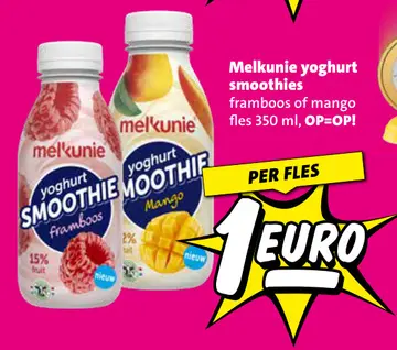 Aanbieding: Melkunie yoghurt smoothies