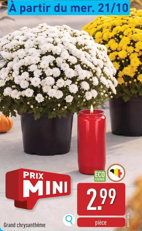 Offre: Grand chrysanthème