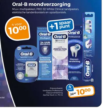 Aanbieding: Oral-B mondverzorging