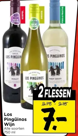 Los Pingüinos Wijn