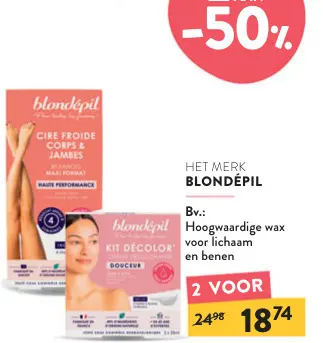Aanbieding: CIRE FROIDE CORPS & JAMBES KIT DECOLOR