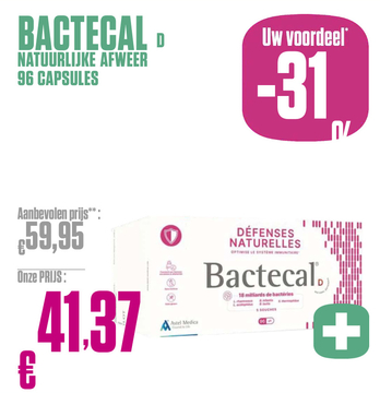 Aanbieding: BACTECAL D NATUURLIJKE AFWEER