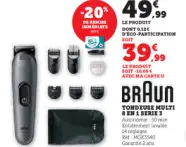 Offre: Tondeuse multi 8 en 1 series 3