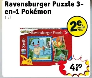 Offre: Ravensburger Puzzle Pokémon