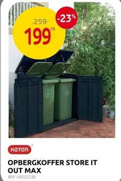 Aanbieding: Opbergkoffer store it out max