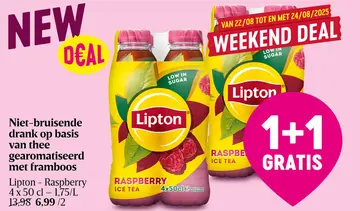 Aanbieding: Framboos Ice Tea