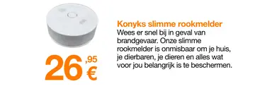 Aanbieding: Konyks slimme rookmelder