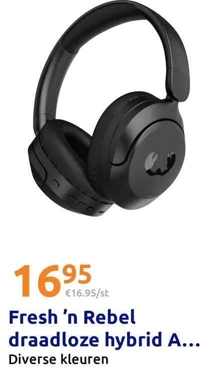 Aanbieding: Draadloze hybrid ANC hoofdtelefoon