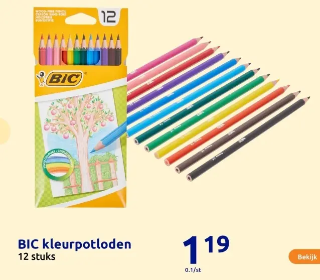 Aanbieding: BIC kleurpotloden