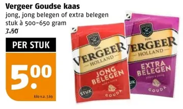 Aanbieding: Vergeer Goudse kaas