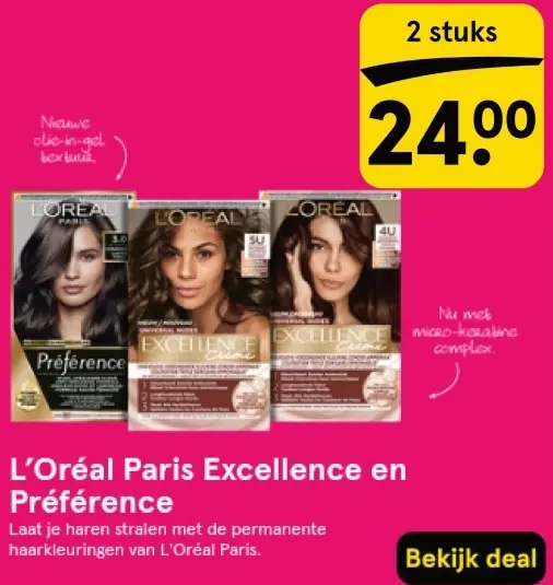Aanbieding: Excellence en Préférence