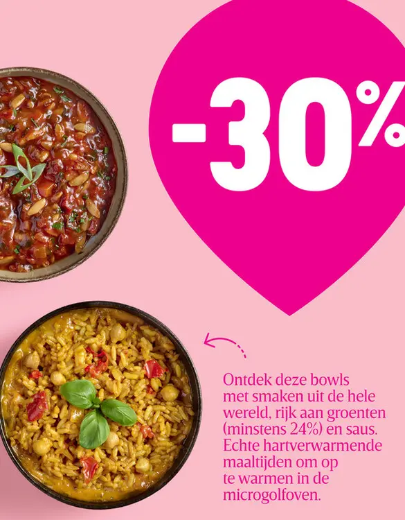 Promotie: Bowls met smaken uit de hele wereld