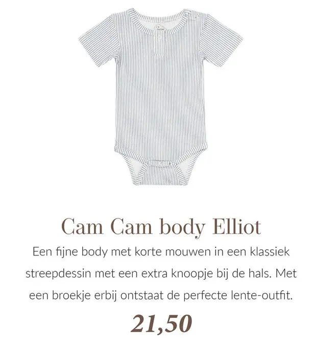 Aanbieding: Cam Cam body Elliot