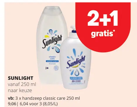 Promotie: Sunlight