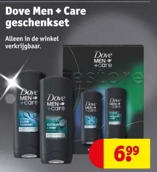 Aanbieding: Dove Men + Care geschenkset