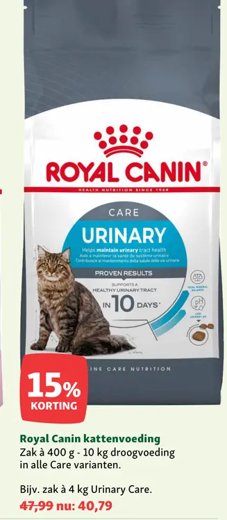 Aanbieding: Royal Canin kattenvoeding