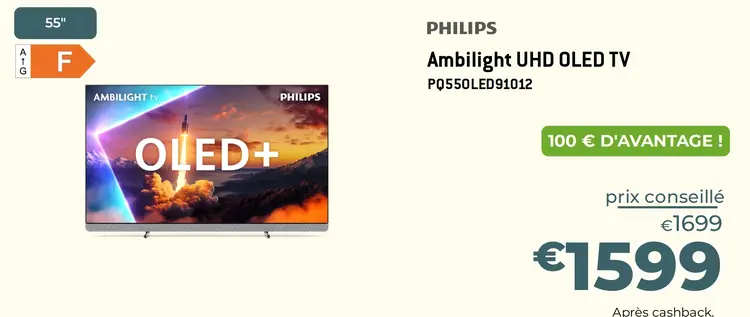 Offre: Ambilight UHD OLED TV