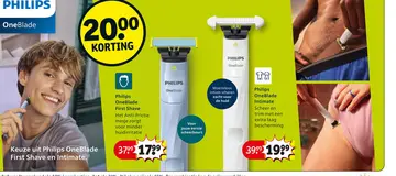 Aanbieding: Philips OneBlade First Shave