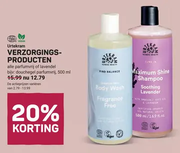 Aanbieding: Verzorgings-producten