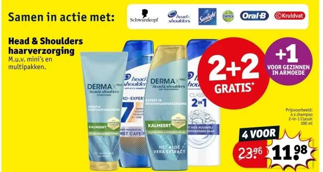 Aanbieding: Head & Shoulders haarverzorging