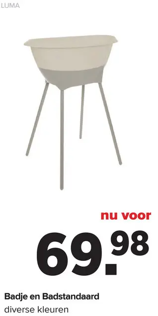 Aanbieding: Badje en Badstandaard