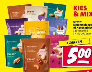 Aanbieding: Notenmelange of Notenmixen