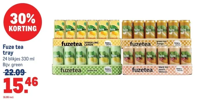 Aanbieding: Fuze tea tray