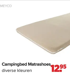 Promotie: Campingbed Matrashoes