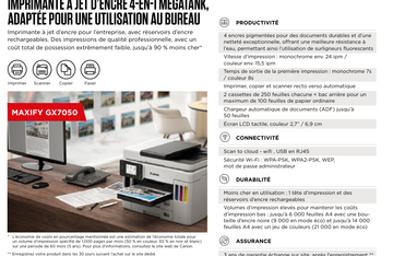 Offre: MAXIFY GX7050