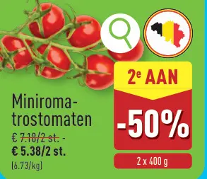 Promotie: Miniroma-trostomaten