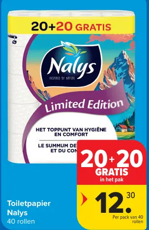 Promotie: Toiletpapier