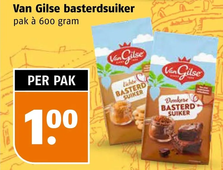 Aanbieding: Van Gilse basterdsuiker