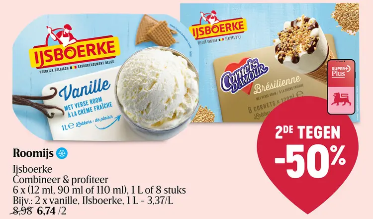 Promotie: Roomijs