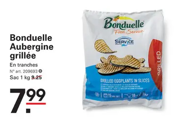 Offre: Bonduelle Aubergine grillée