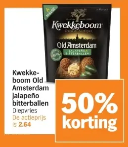 Aanbieding: Old Amsterdam jalapeño bitterballen
