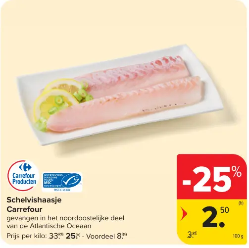 Promotie: Schelvishaasje