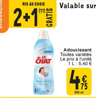 Offre: Adoucissant