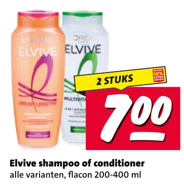 Aanbieding: Shampoo of conditioner