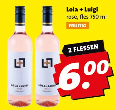 Aanbieding: Lola + Luigi Rosé