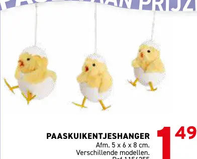 Promotie: Paaskuikentjeshanger