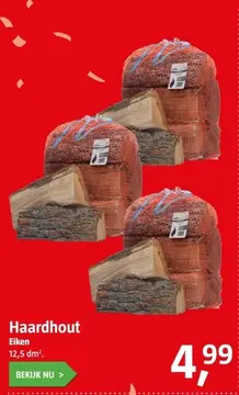 Aanbieding: Haardhout