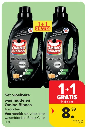 Promotie: Set vloeibare wasmiddelen