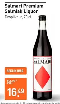 Aanbieding: Salmari Premium Salmiak Liquor