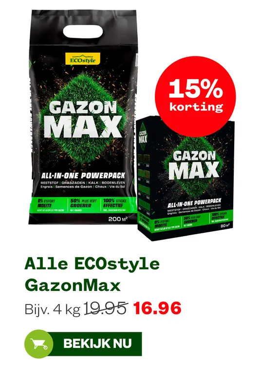 Aanbieding: ECOstyle GazonMax