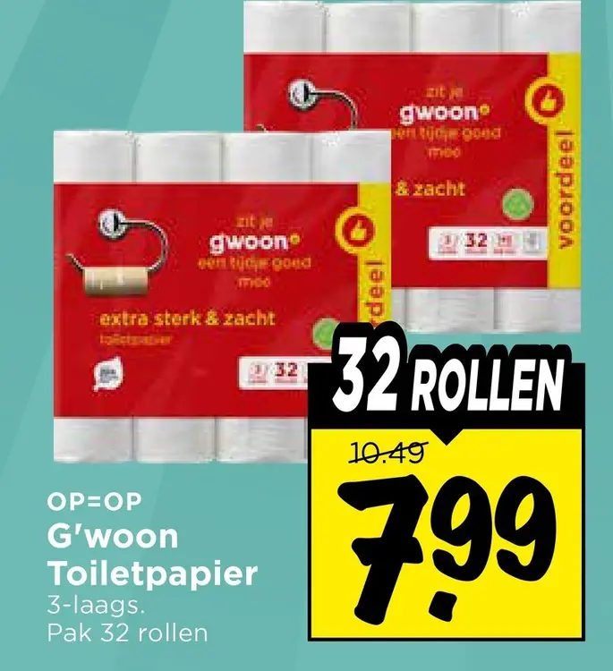 Aanbieding: Toiletpapier