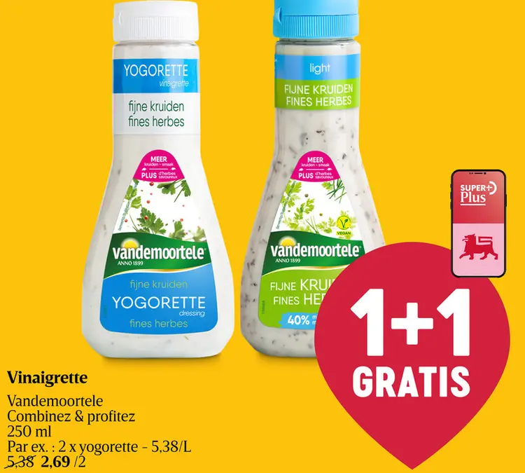 Offre: Vinaigrette Yogorette fines herbes