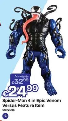 Aanbieding: Spider-Man 4 in Epic Venom Versus Feature Item