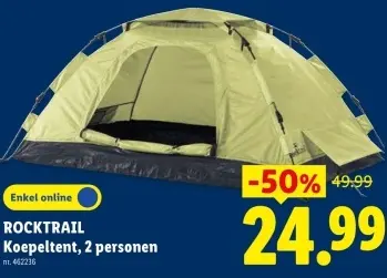 Promotie: Koepeltent